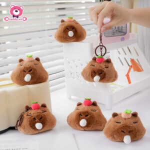 Gấu bông capybara cà rốt